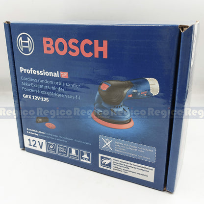 Bosch GEX 12v-125 Random Orbital Eccentric Palm Sander UNIT ONLY #72101 Bosch Cordless 12v