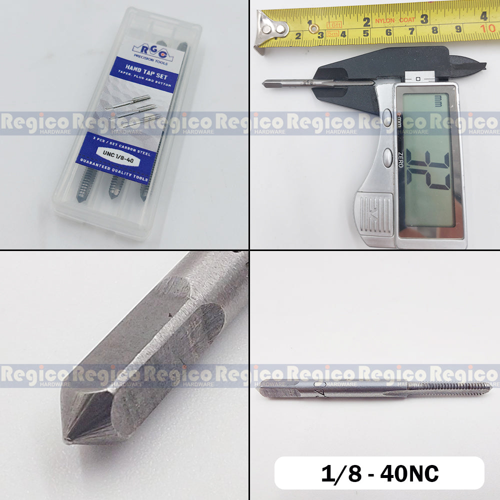 RGC Imperial Carbon Steel Threaded Hand Tap Tapping Tool
