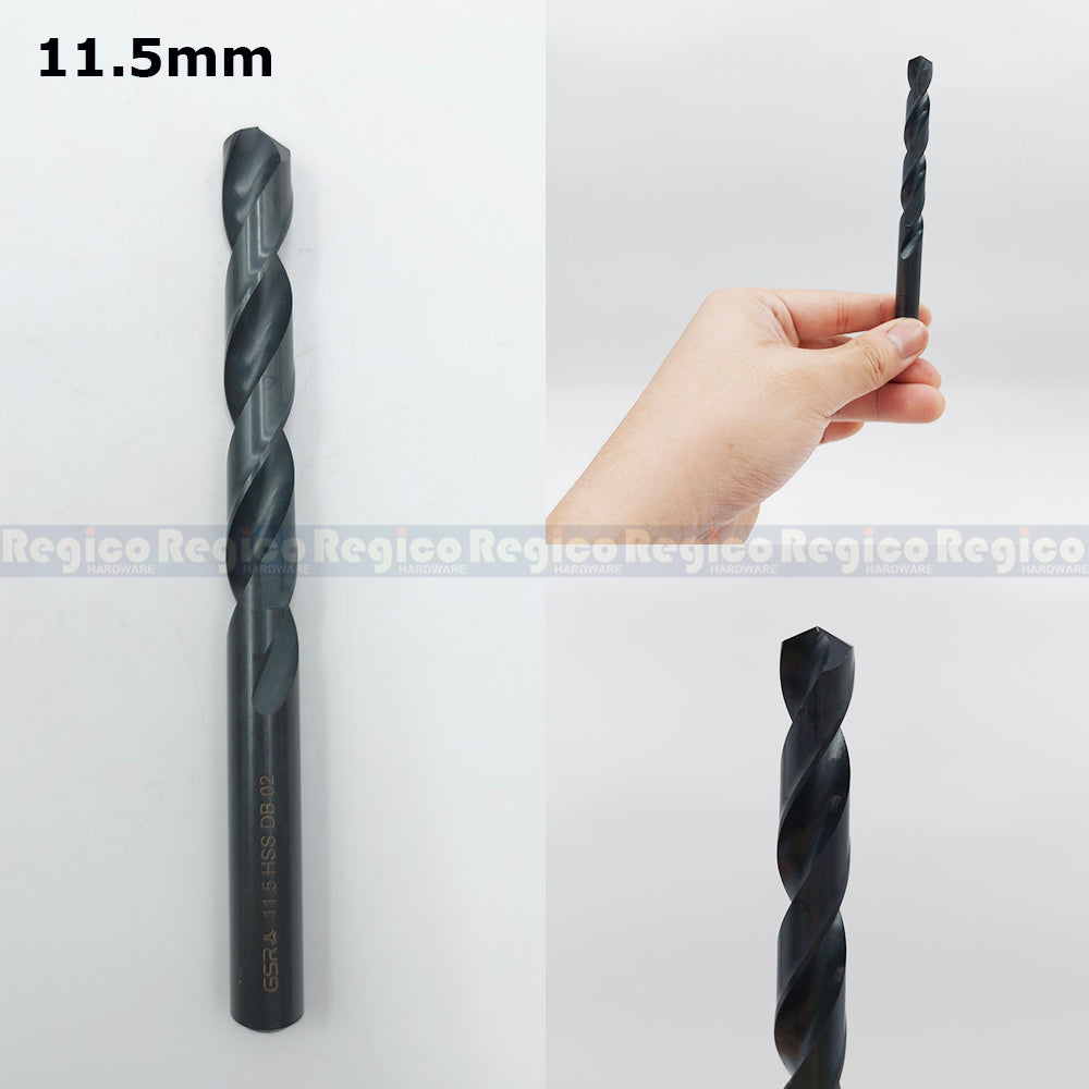 GSR HSS M2 Metal Drill Bit 8.5mm 9mm 10mm 11mm 11.5mm 12mm 12.5mm 13mm DIN338