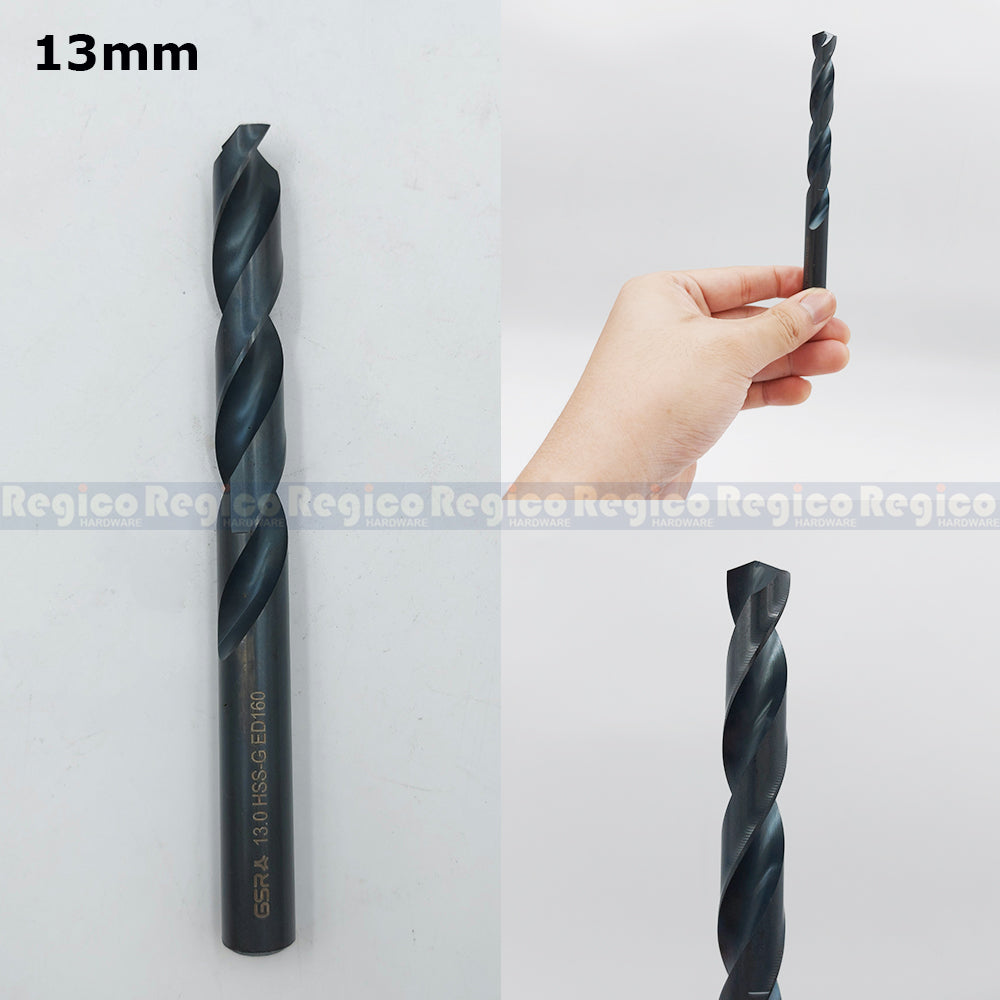 GSR HSS M2 Metal Drill Bit 8.5mm 9mm 10mm 11mm 11.5mm 12mm 12.5mm 13mm DIN338