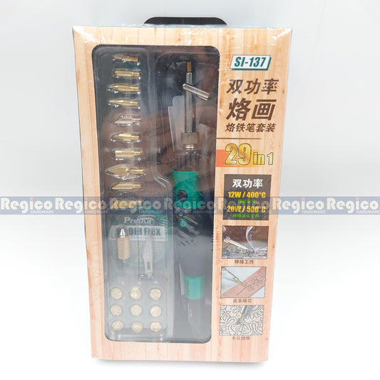 ProsKit 29 in 1 Wood Burner Soldering Iron Set SI-137B