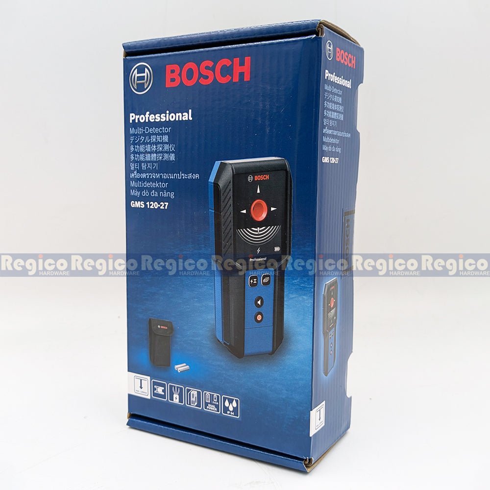 Bosch GMS 120-27 Metal Copper Live Wire Wood Detector Bosch Measuring