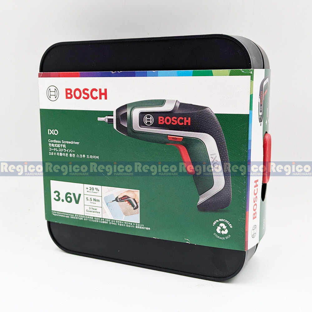 Bosch IXO 7 3.6v Cordless Screwdriver Reversible Bosch Lawn Garden