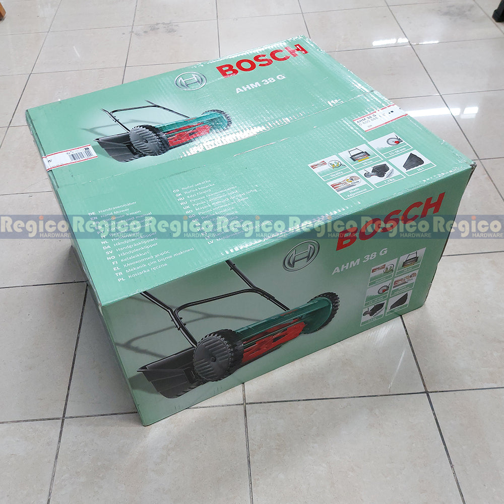 Bosch AHM 38G 16cm Cylinder Cylindrical Manual Lawn Mower Bosch Lawn Garden