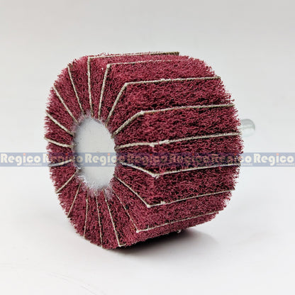 RGC Grit 60 Non-Woven Flap Wheel with Shank for Electric Cordless Hand Drill