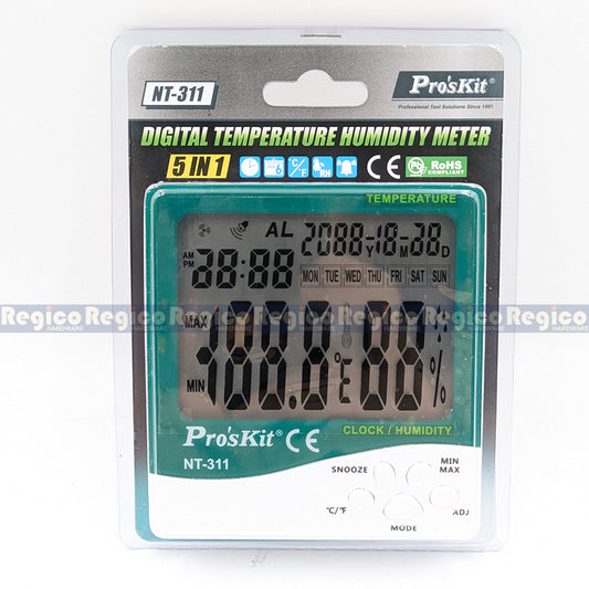 Proskit Digital Thermometer Hygrometer Temperature Humidity Meter NT-311