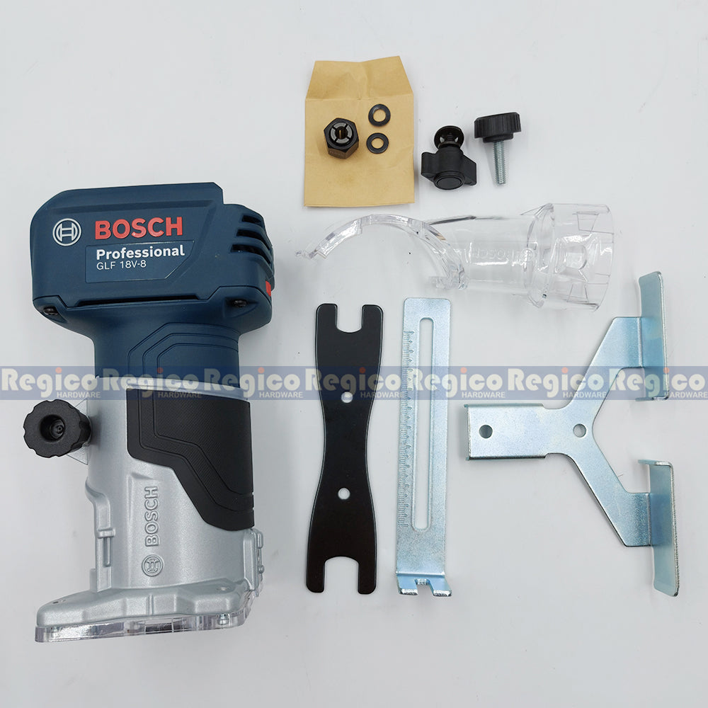 Bosch GLF 18v-8 Cordless Wood Palm Router Trimmer Power Tools Bosch Cordless