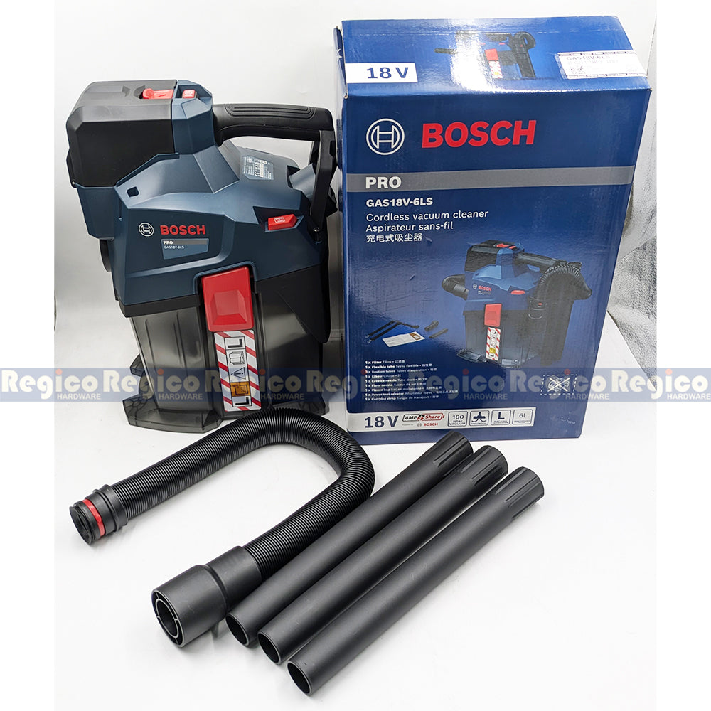 Bosch GAS 18v-6LS Cordless 6 Liter Vacuum Cleaner