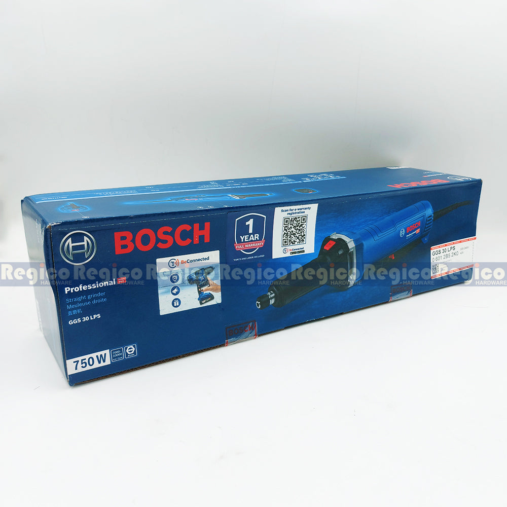 Bosch GGS 30 LPS 750w Straight Die Grinder with KickBack Control PROtection Deadman's Switch  Bosch Blue Line