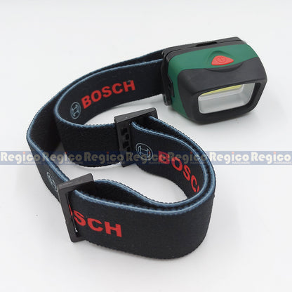 Bosch High-Visibility 190LM LED Headlamp for Camping & Hiking, New Lightweight Adjustable Outdoor Light Bosch Lawn Garden