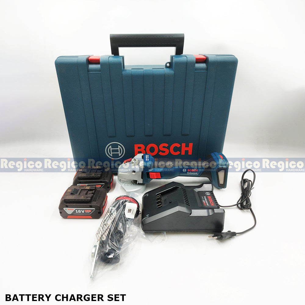 Bosch GWS 18v-11 S M10 1100w Cordless Angle Grinder with Speed Selection Kickback Control Bosch Cordless