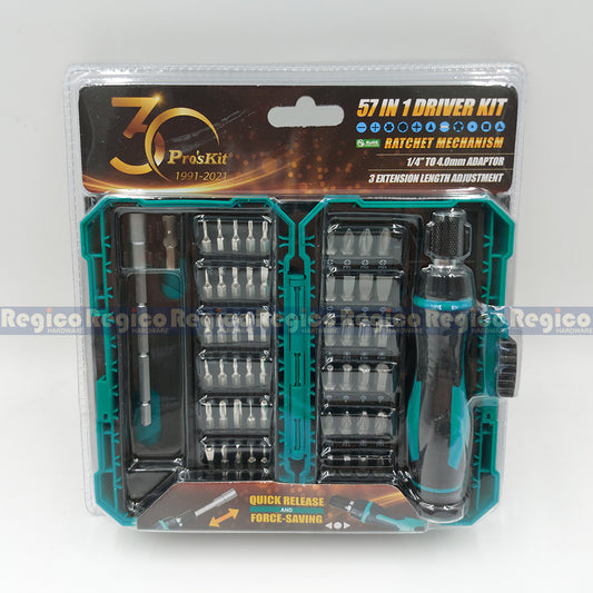 Proskit 57 Screwdriver Screw Bit Electrical Electronics Repair Tool Set SD-9857M