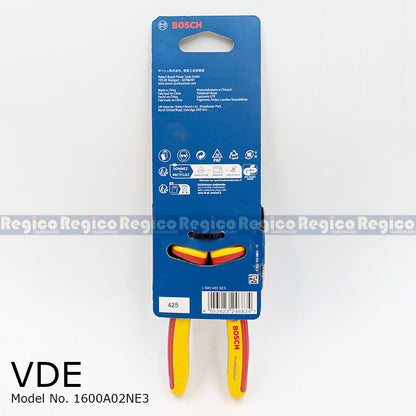 Bosch 200mm VDE & Standard Straight Long Nose Pliers 1600A02NE3 1600A02NE3 Bosch Hand Tools