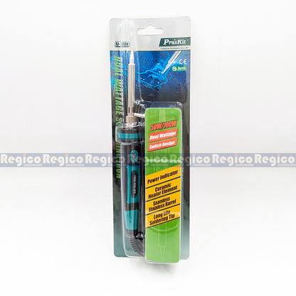 Pro'sKit 50w 100w Dual Wattage Soldering Iron Electrician Tools SI-139N
