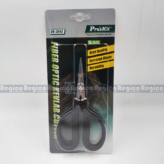 Proskit Fiber Optics Kevlar Cutter Serrated Scissors DK-2043