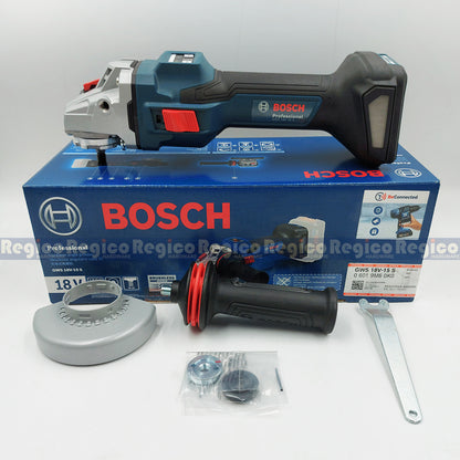 Bosch GWS 18v-15 S M10 1500w Cordless Angle Grinder with Kickback Drop Control Bosch Cordless