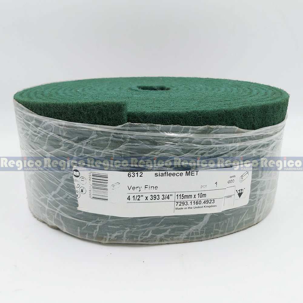 SIA 10m Non-Woven Abraisive General Purpose Siafleece Roll Hand Pad #6312