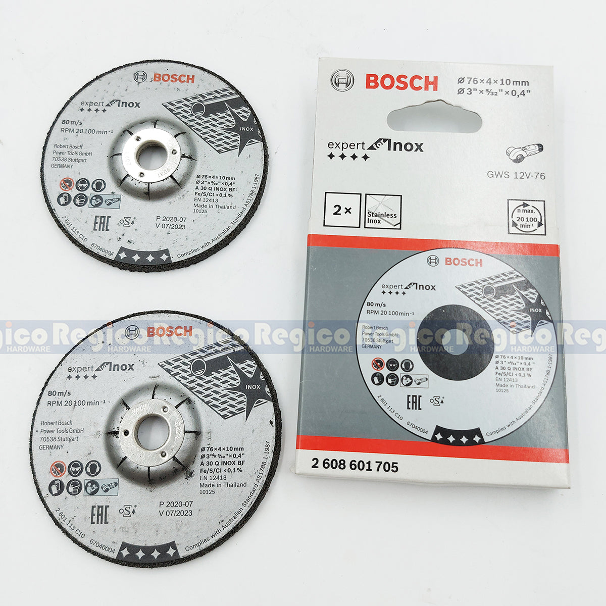 Bosch Expert for Inox 76mm 3' Grinding Disc for GWS 12v-76 Bosch Accessories