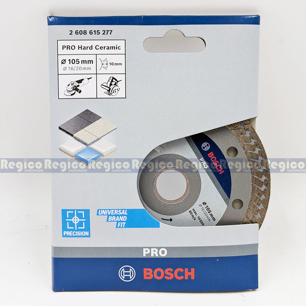 Bosch Pro 105mm Hard Ceramic Diamond Cutting Disc Bosch Accessories 2608615277