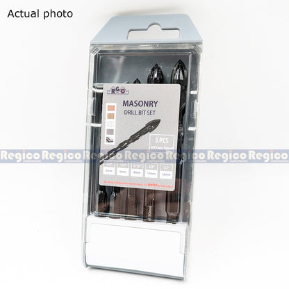 RGC TCT Multipurpose Masonry Bit Set 6mm 8mm 10mm 12mm