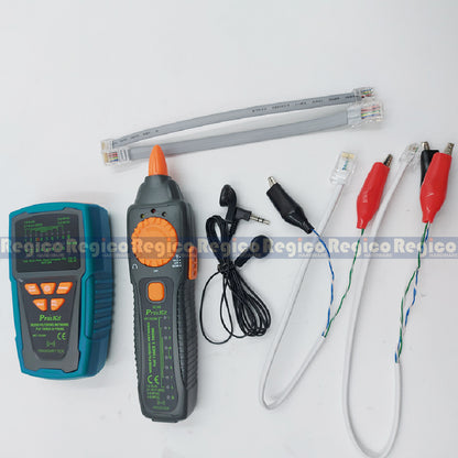 Proskit Noise Filtering Network Tone and Probe Kit PoE Wire Tracer Circuit Tester Cable Amplifier MT-7029N