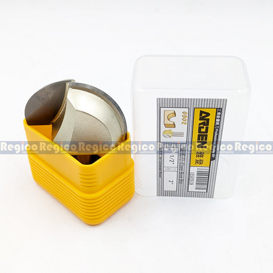 ARDEN 1/2 Shank Round Nose Core Box Cutter Bit Router Bit #0502