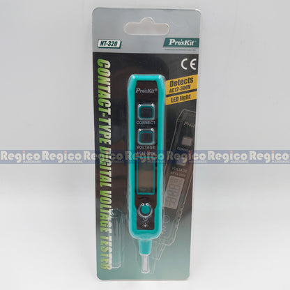 Proskit Electrical Contact Digital Inductive Voltage Tester Test Pen Type Detector Detection NT-320