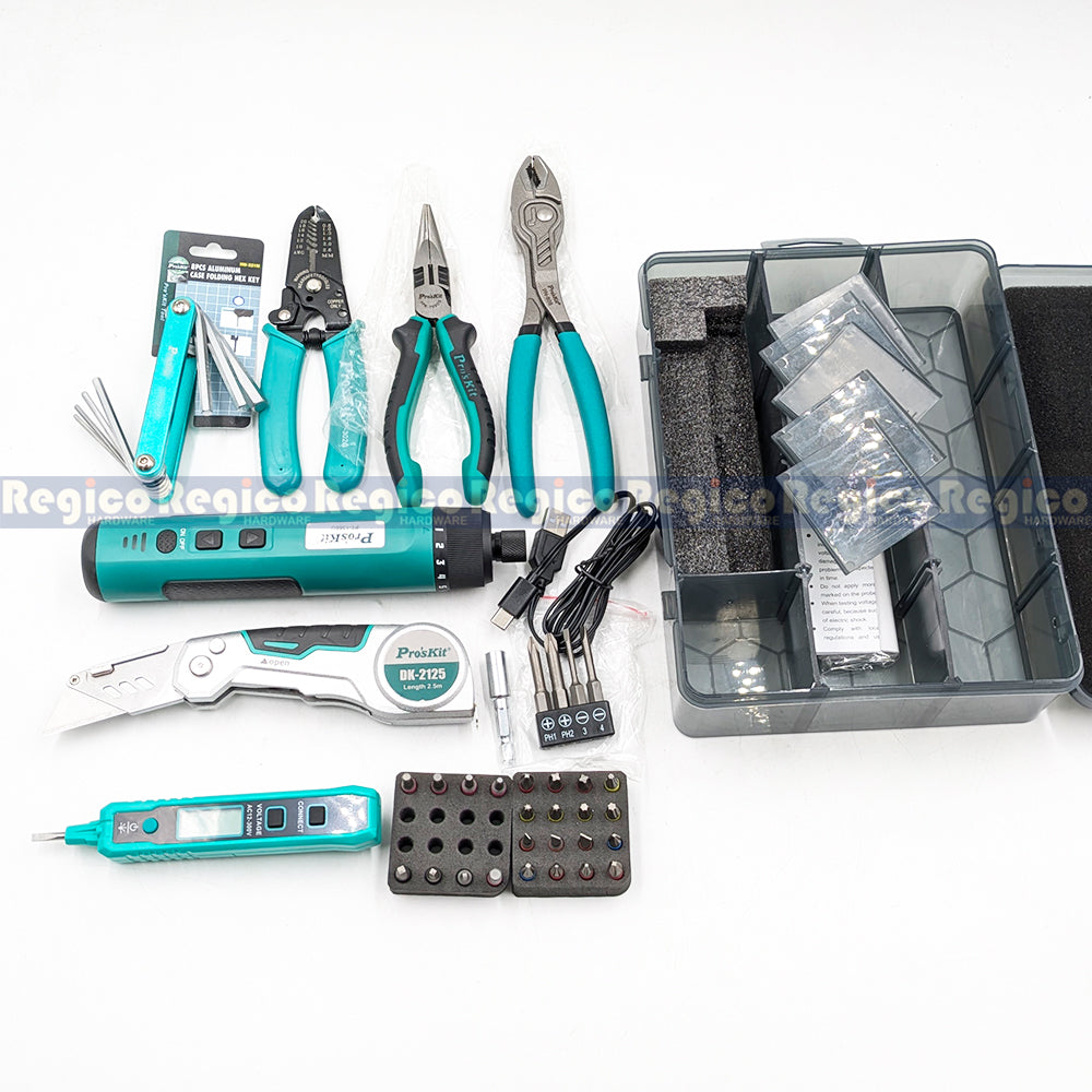 Pro'sKit PK-6035 Practical Multipurpose Electrical DIY Tool Set