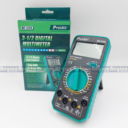 Proskit Digital Multimeter Tester Multitester Voltmeter Ohmmeter Ammeter MT-1226