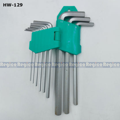 Proskit Metric Ball Point Long Arm Hex Key Set HW-229B HW-129