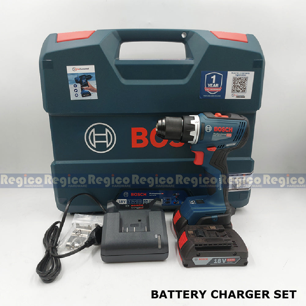 Bosch GSR 18v-65 18v Cordless Hand Drill Driver Kickback Control Bosch Cordless
