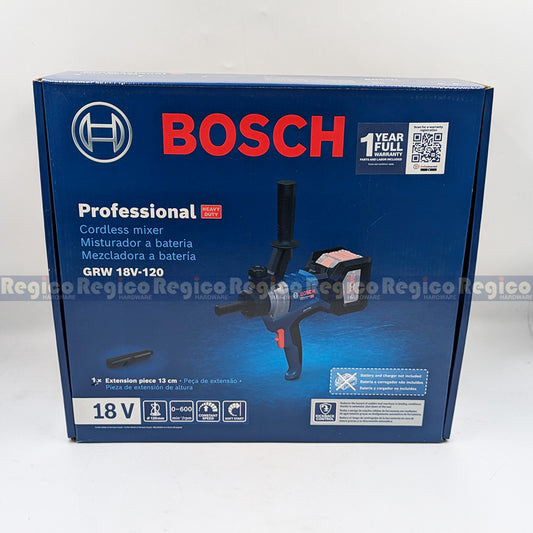 Bosch GRW 18v-120 Stirrer Stirring Mechanism Variable Speed Bosch Cordless