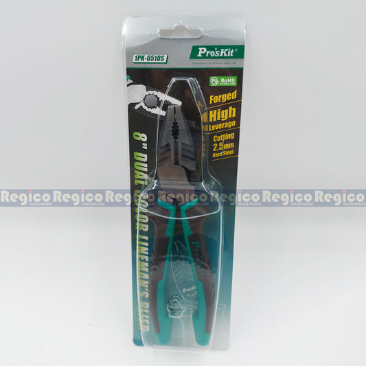 Proskit 200mm Combination Lineman Electricians Electrical Cutting Cutter Plier Tools 1PK-051DS