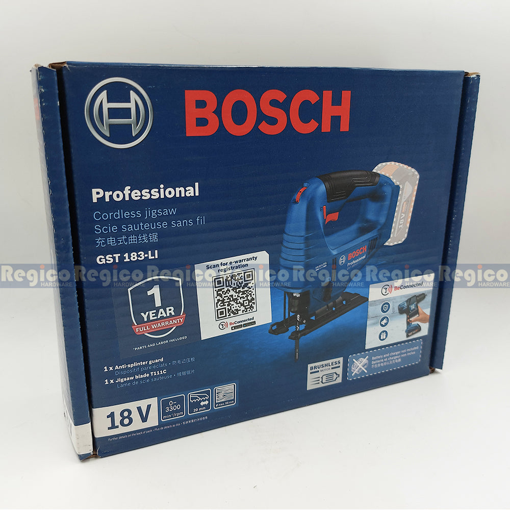 Bosch GST 183 18v Cordless Jigsaw Bosch Cordless