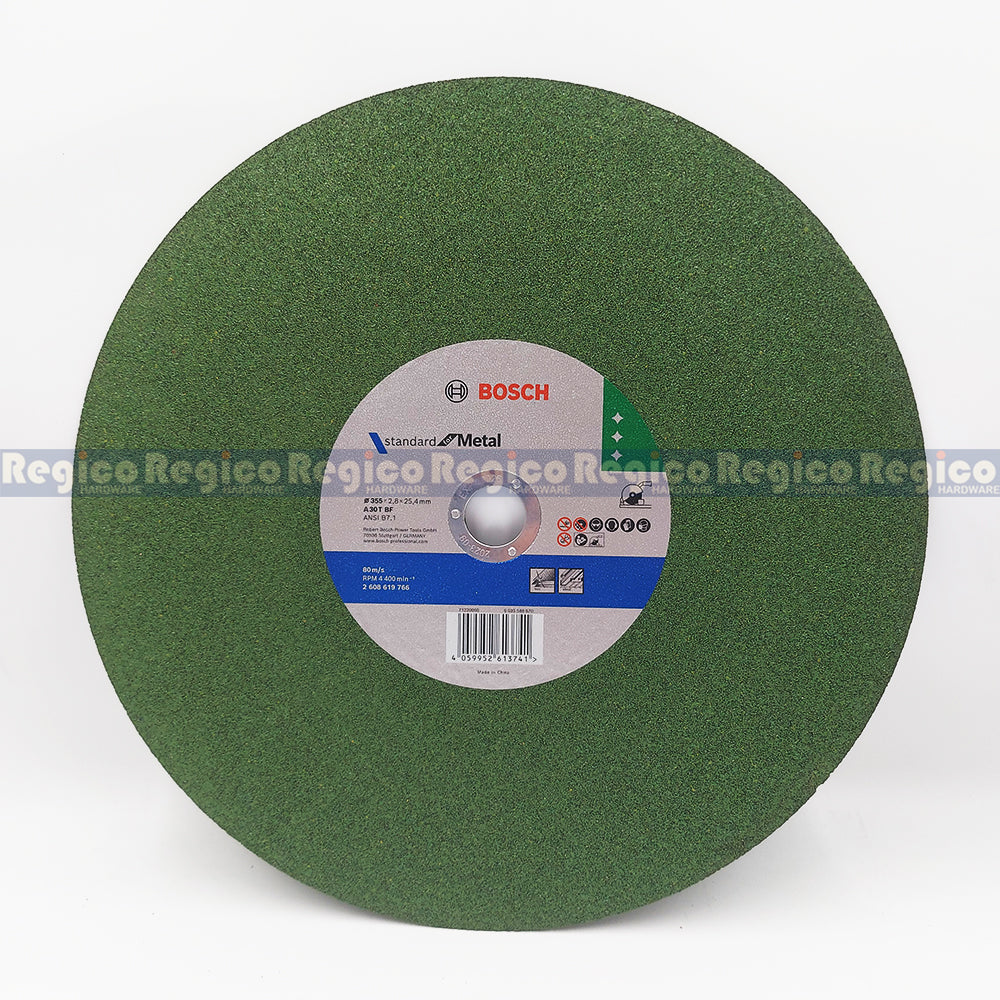 Bosch 355mm Standard for Metal Green Cutting Disc Cut-Off Wheel #19766 Bosch Accessories