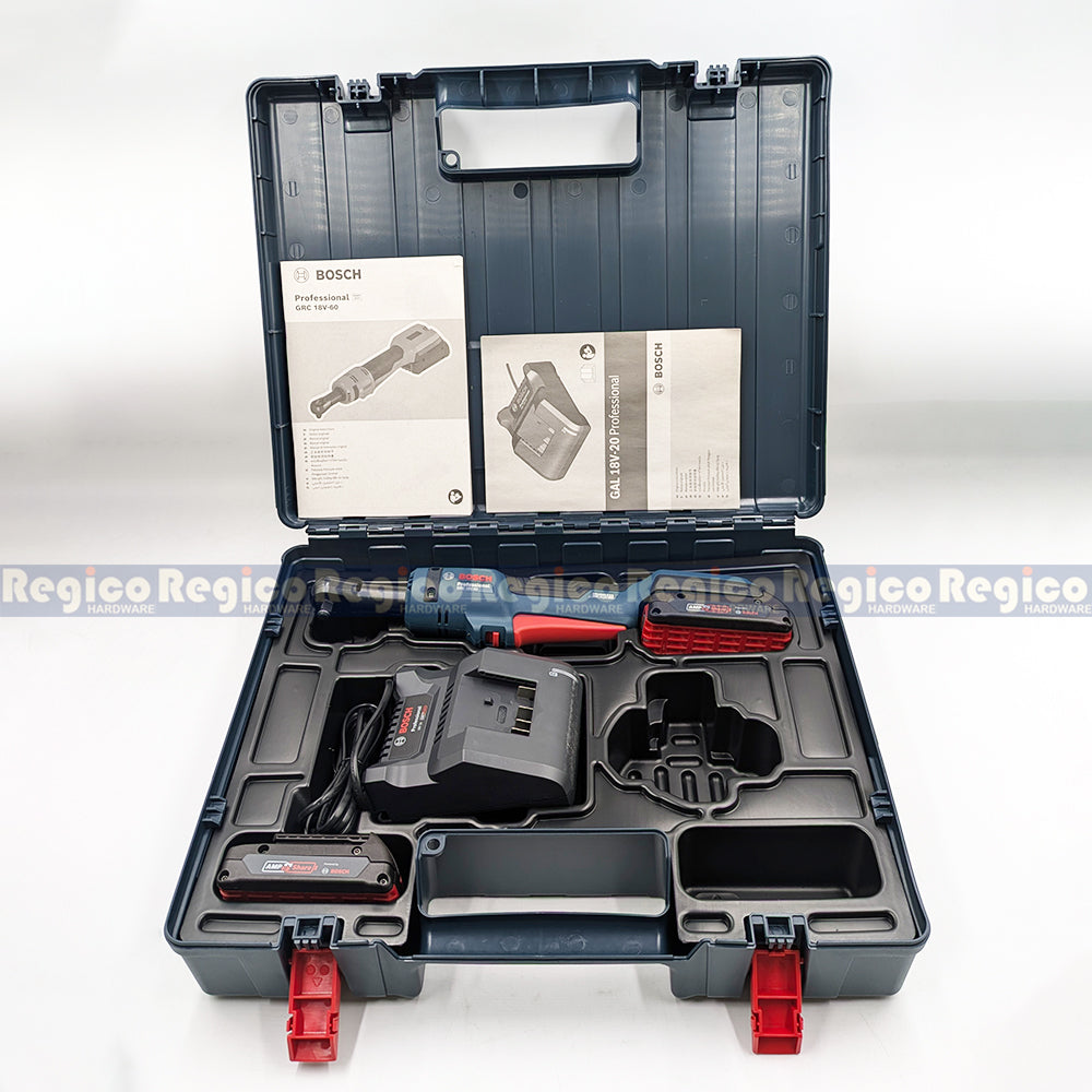 Bosch GRC 18v-60 Cordless Brushless Ratchet Wrench Bosch Cordless 18v Regico Hardware