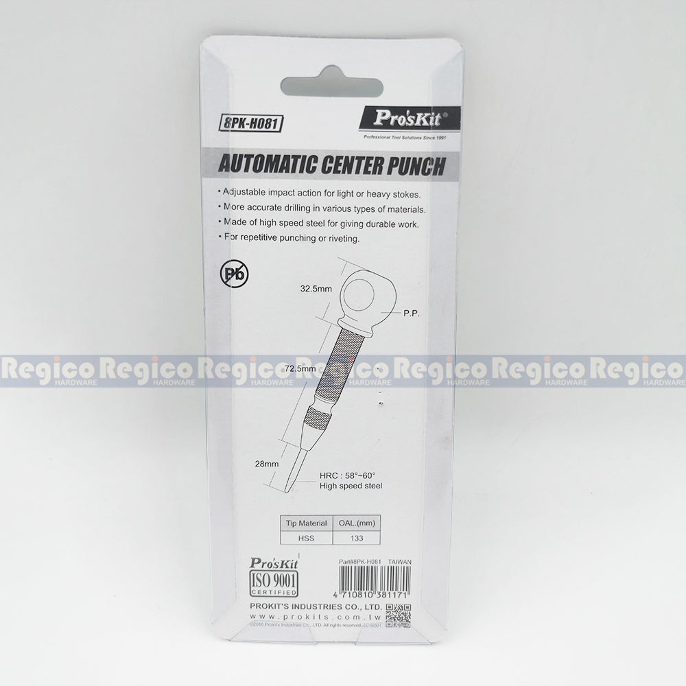 Proskit HSS Automatic Center Punch 8PK-H081