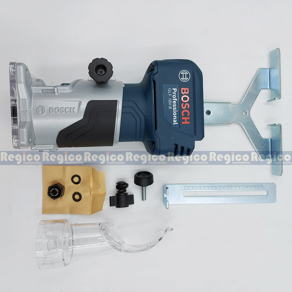 Bosch GLF 18v-8 Cordless Wood Palm Router Trimmer Power Tools Bosch Cordless