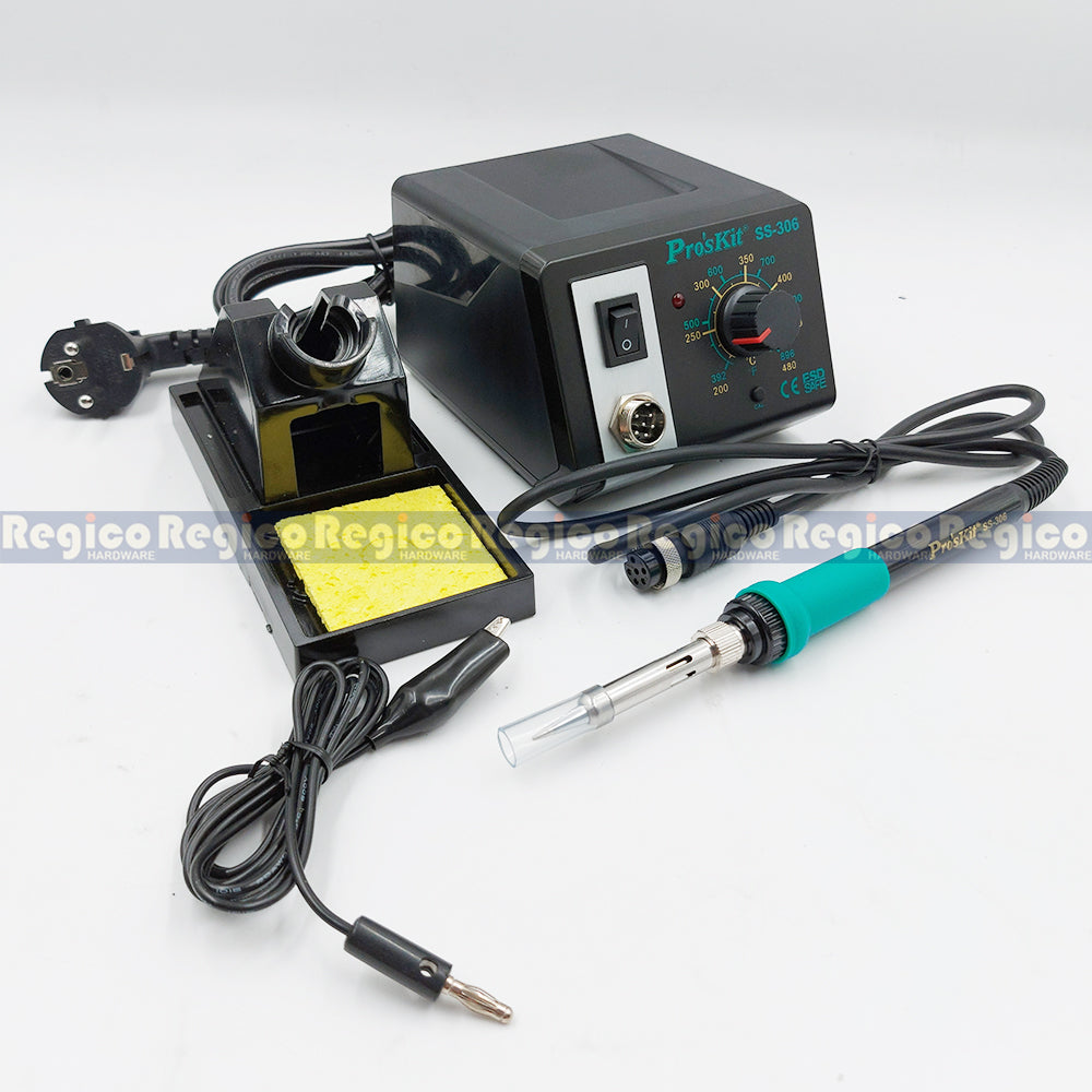 Proskit Temperature Controlled Welding Soldering Iron PCB Repair Tool Set  SS-306B
