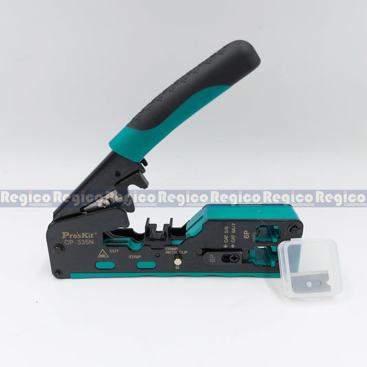 Proskit CAT.5/6/7  Crimper Crimping Ethernet Modular Plug Tool CP-335N
