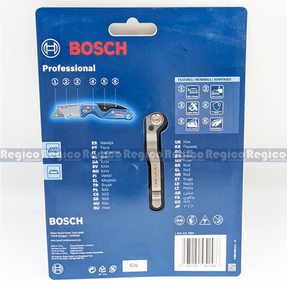 Bosch Knife Set 2pcs Snap Off Cutter Folding Utility Knife Set Bosch Hand Tools (1600A016BM)