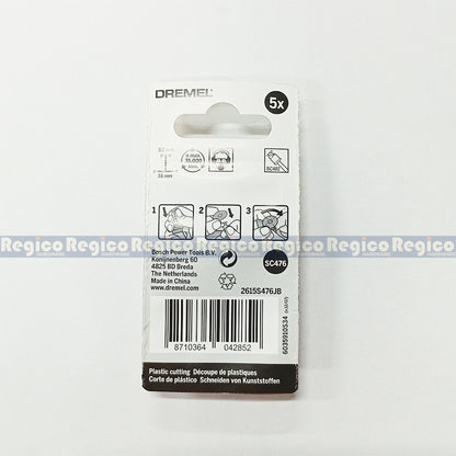 Dremel #SC476 1-1/2  EZ Lock Speed Clic Reinforced Cut-off Wheel Dremel Accessories