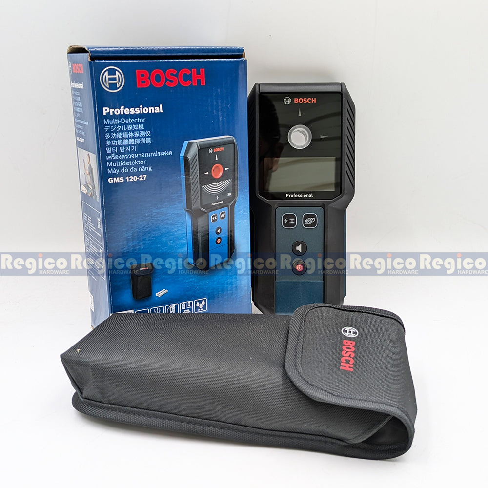Bosch GMS 120-27 Metal Copper Live Wire Wood Detector Bosch Measuring