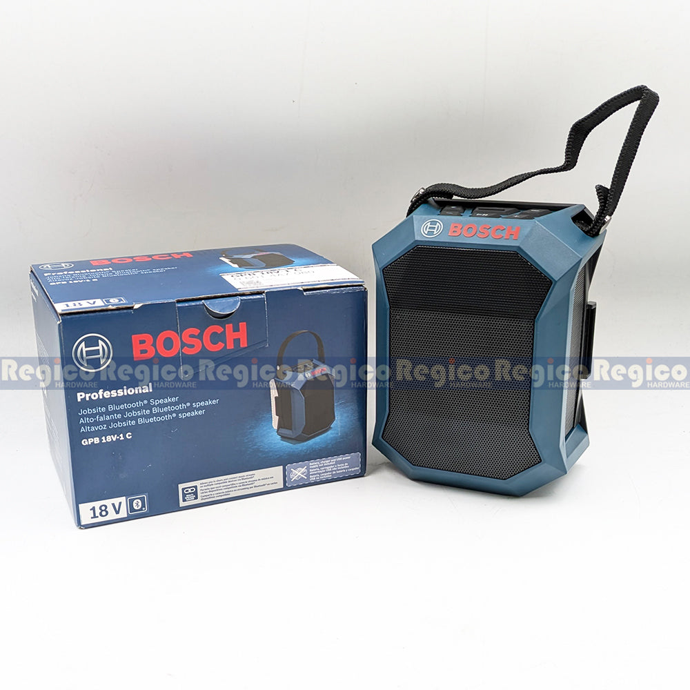 Bosch GPB 18V-1 C Jobsite Bluetooth 5.4 Speaker Sound Bosch Cordless 18v