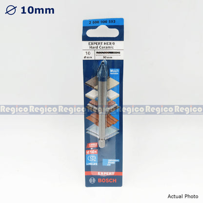 Bosch Expert Hex-9 Hard Ceramic Multimaterial Drill Bit for Impact Drill Driver  3mm 4mm 5mm 6mm 8mm 10mm 12mm Bosch Accessories