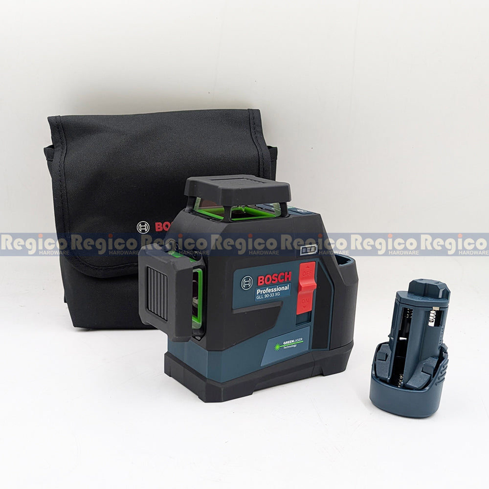 Bosch PRO GLL 90-33 XG 30m Green Line Laser with Bluetooth 12v Bosch Measuring