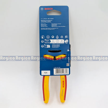 Bosch VDE Crimping Pliers 180mm Electrical Plies Bosch Hand Tools (1600A02NE6)