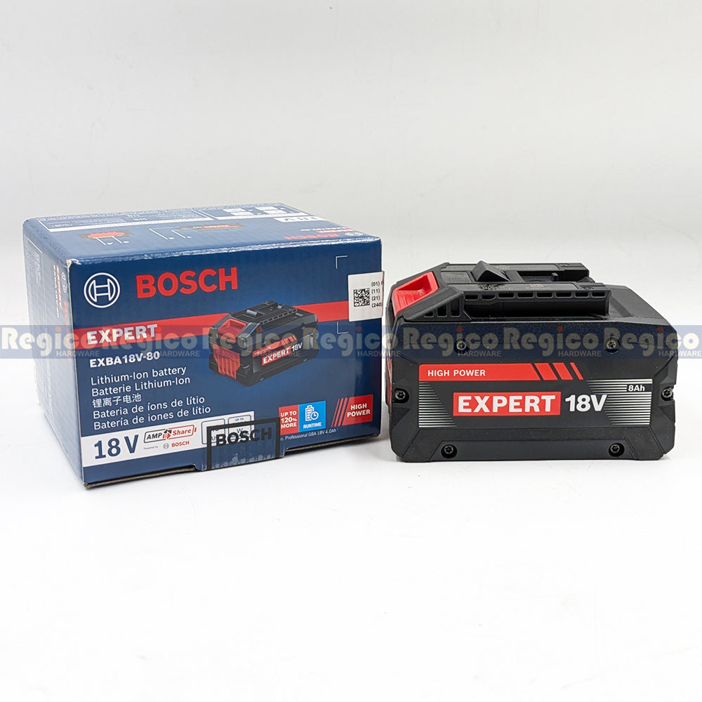 Bosch EXBA 18v-80 Expert Battery 18v 8.0 Ah Bosch Cordless 18v