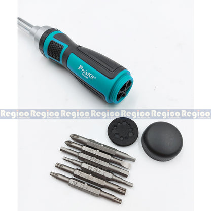 ProsKit 16 in 1 Ratchet Screwdriver Bit Set SD-9821