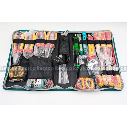 Proskit 1000v Insulated Tool Kit for Electrical repair maintenance PK-2810